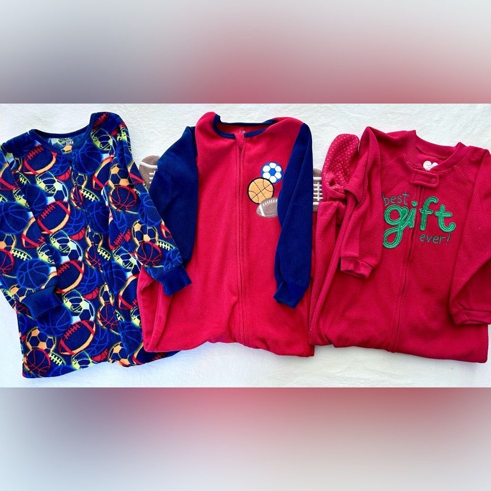 Kids Headquarters & The Children’s Place Fleece Pajamas Size 3T Sports & Gift